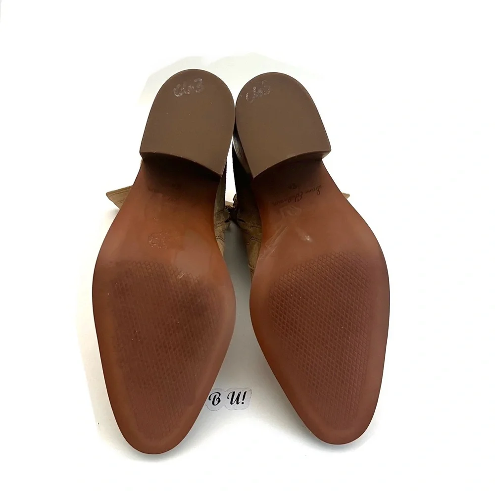 Sam Edelman | Pointed Toe | Block Heels | Zip Ankle Boots